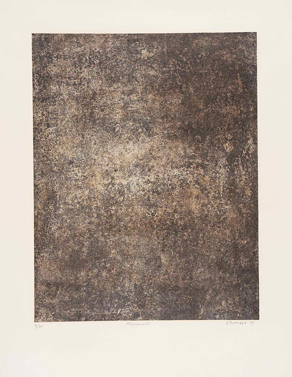 Jean Dubuffet - Mûrissement