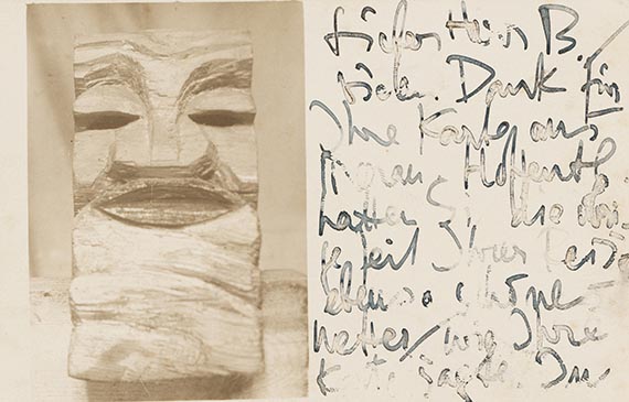  Konvolut - 9 Postkarten, teils mit Motiven von Karl Schmidt-Rottluff, an den Künstler selbst und Ernst Beyersdorff - Weitere Abbildung