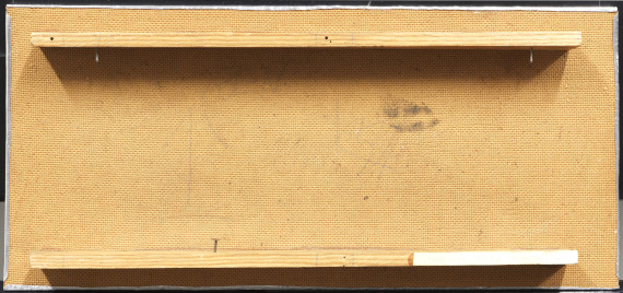 Heinz Mack - Ohne Titel (Lichtrelief) - Rückseite
