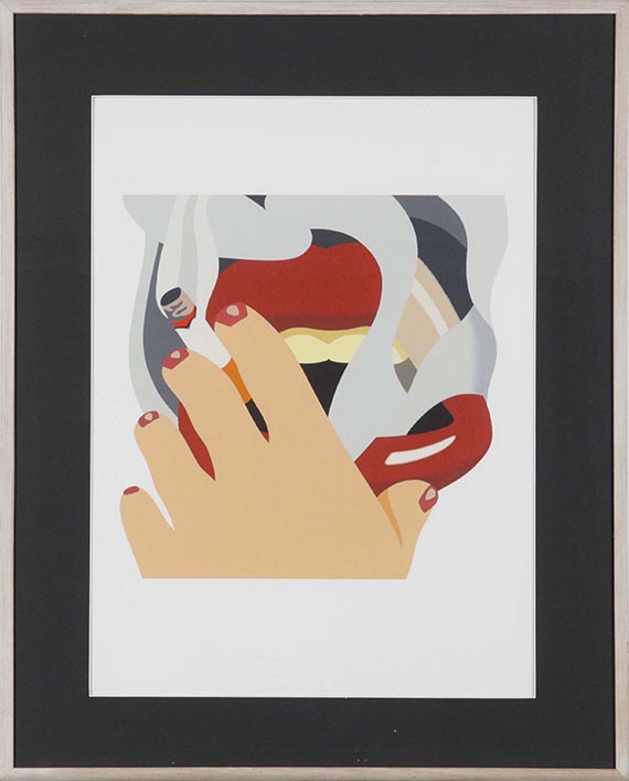 Tom Wesselmann - Smoker - Rahmenbild