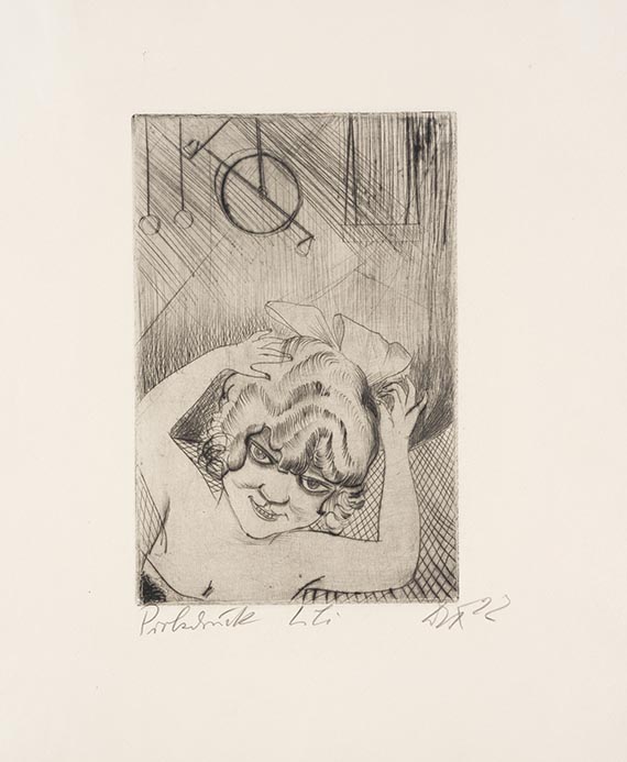 Otto Dix - Lili, die Königin der Luft