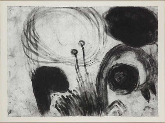 Miriam Cahn - Frau mit drei Körpern (3-teilig) - Rahmenbild
