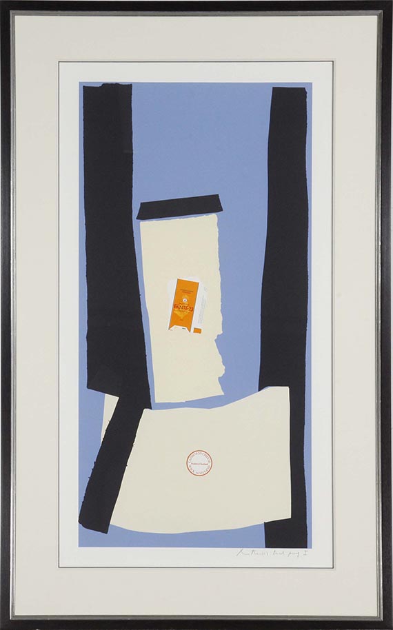 Robert Motherwell - Harvest in Scotland - Rahmenbild