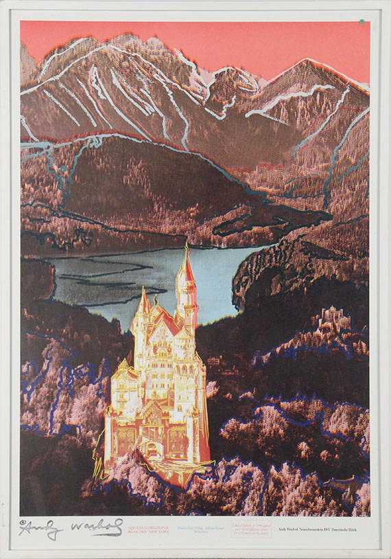 Andy Warhol - Neuschwanstein - Rahmenbild