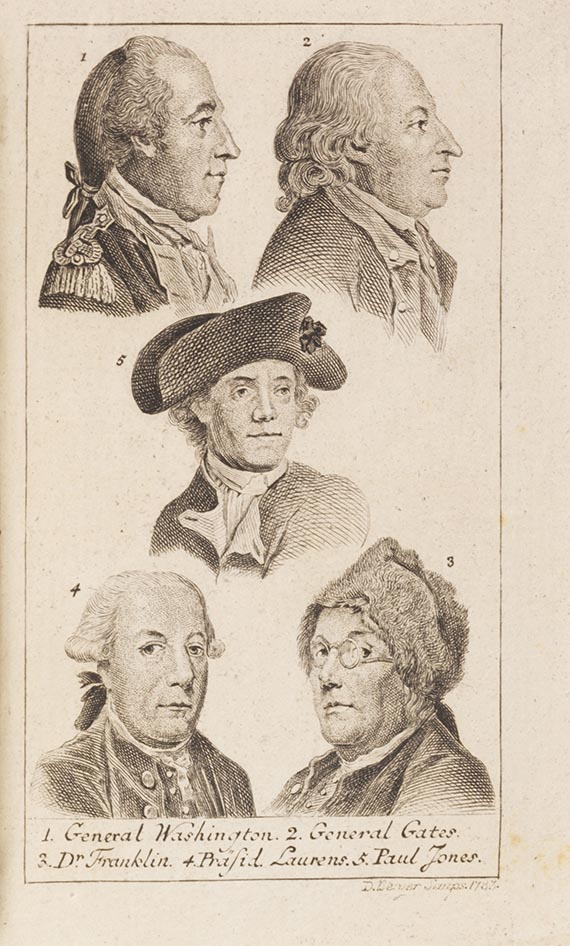 Matthias Christian Sprengel - Allg. historisches Taschenbuch ... enthaltend ... die Geschichte der Revolution von Nord-America. - Weitere Abbildung