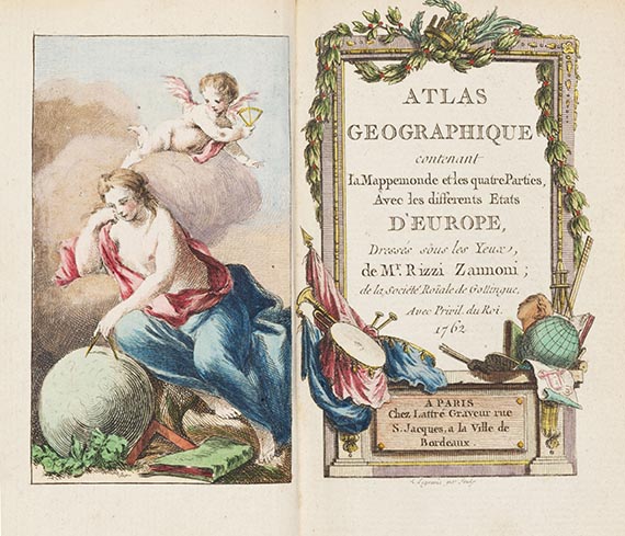Giovanni Antonio Rizzi-Zannoni - Atlas geographique