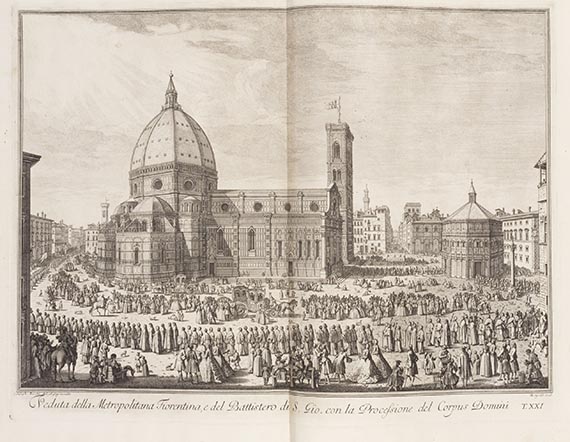 Giuseppe Zocchi - Vedute delle ville Toscana - Scelta die XXIV vedute della Firenze - Weitere Abbildung