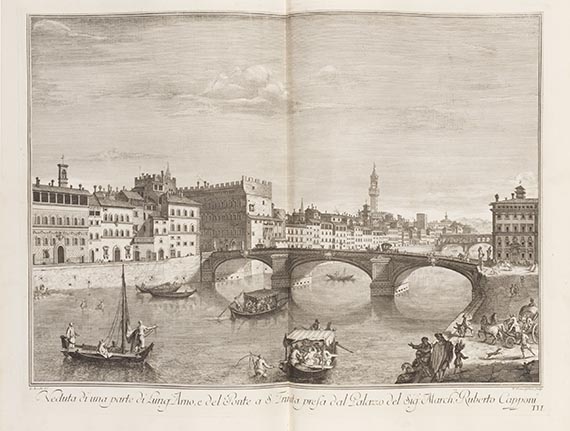 Giuseppe Zocchi - Vedute delle ville Toscana - Scelta die XXIV vedute della Firenze - Weitere Abbildung
