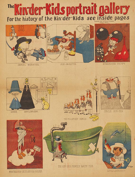 Lyonel Feininger - Sammlung von 33 Comicstrips aus der Chicago Tribune - Weitere Abbildung