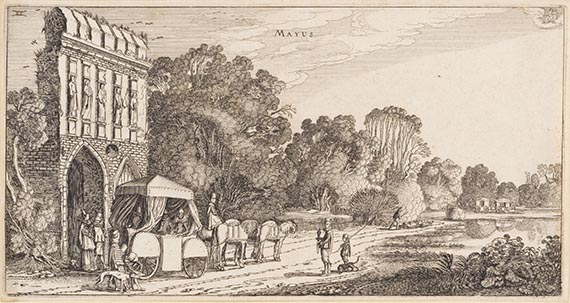 Jan van de Velde I - Zwölf Monate - Weitere Abbildung