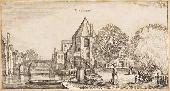 Jan van de Velde I - Zwölf Monate - Weitere Abbildung