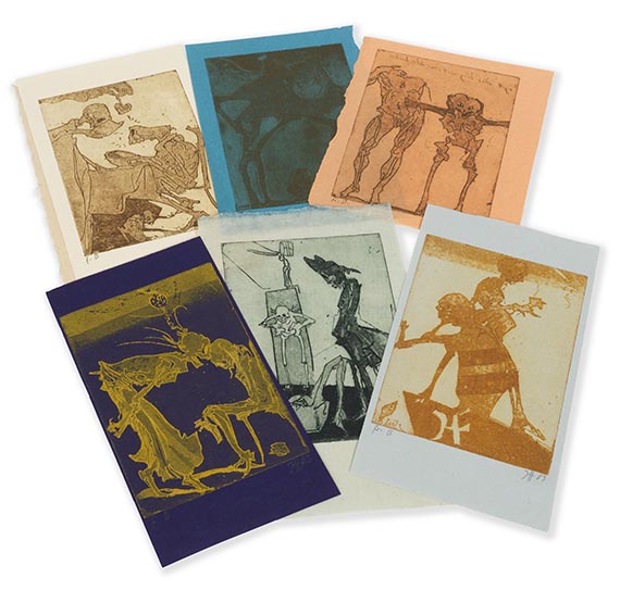 Horst Janssen - "nihil ut umbra" - Weitere Abbildung