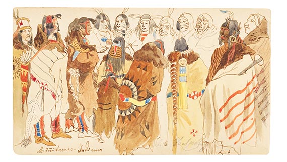 Karl Bodmer - Skizzenbuch - Weitere Abbildung