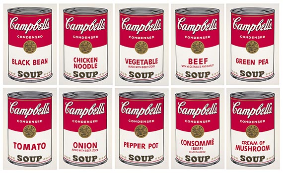 Andy Warhol - Campbell's Soup I (10 Blatt) - Weitere Abbildung