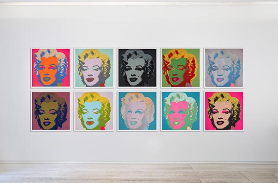 Andy Warhol - Marilyn Monroe (10 Blatt) - Weitere Abbildung
