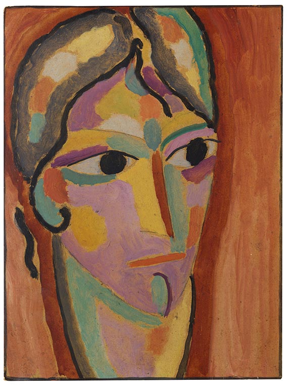Jawlensky - Mystischer Kopf: Trotz