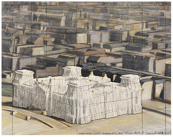  Christo - Wrapped Reichstag (Project for Berlin) (2-teilig) - Weitere Abbildung