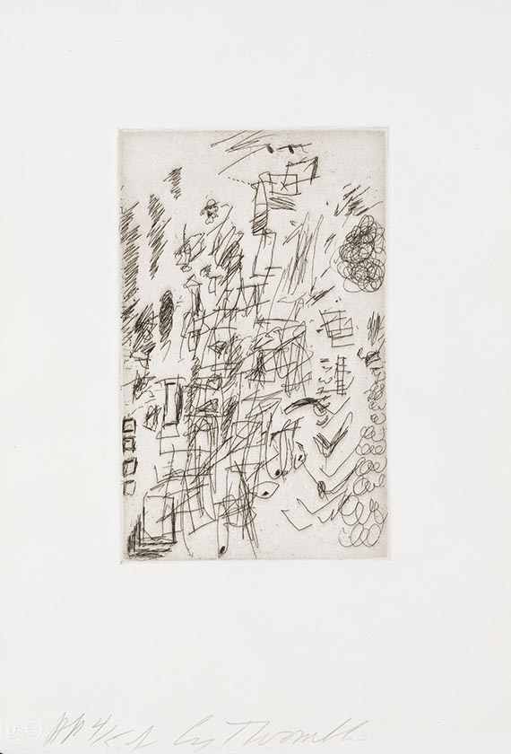 Cy Twombly - Sketches (6 Blätter) - Weitere Abbildung