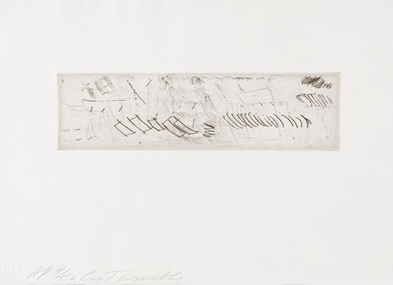 Cy Twombly - Sketches (6 Blätter) - Weitere Abbildung