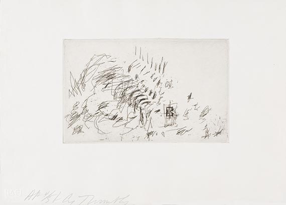 Cy Twombly - Sketches (6 Blätter) - Weitere Abbildung