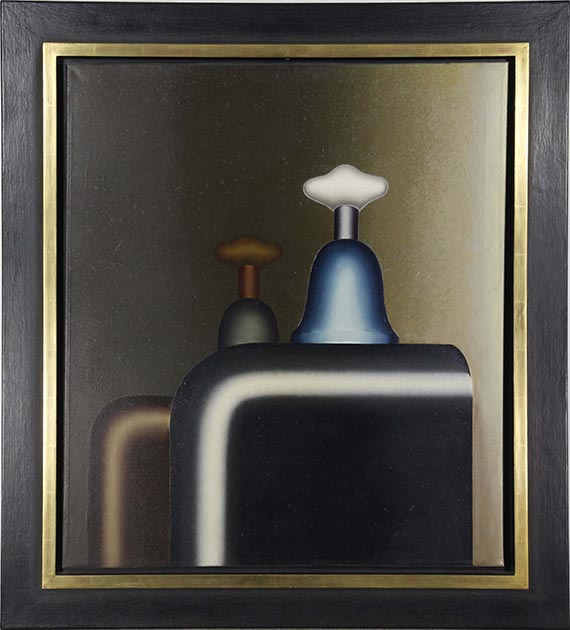 Konrad Klapheck - Die Stunde des Gerichtes - Rahmenbild