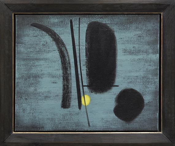 Hans Hartung - T1950-2 - Rahmenbild