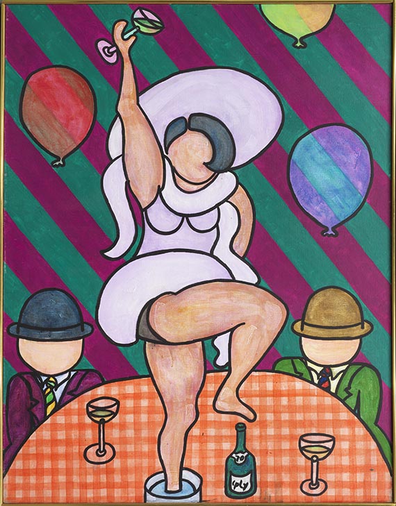 William N. Copley - Happy New Year - Rahmenbild