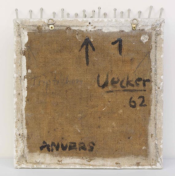 Günther Uecker - Anvers - Rückseite