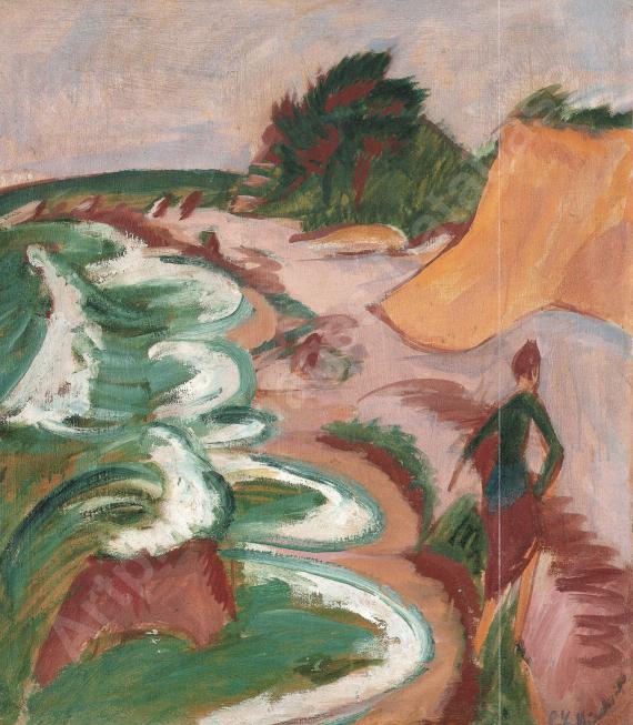 ERNST LUDWIG KIRCHNERLandschaft am Ufer (...