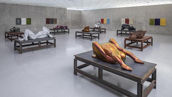 Abbildung zu: Kunsthaus Bregenz, Ausstellungsansicht 2019, Foto: Markus Tretter.