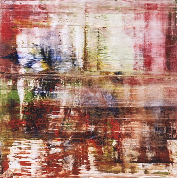 Abbildung zu: Gerhard Richter, Abstraktes Bild, 1994, Öl auf Leinwand, Guggenheim Museum, Abu Dhabi. © Gerhard Richter 2025 (0125)