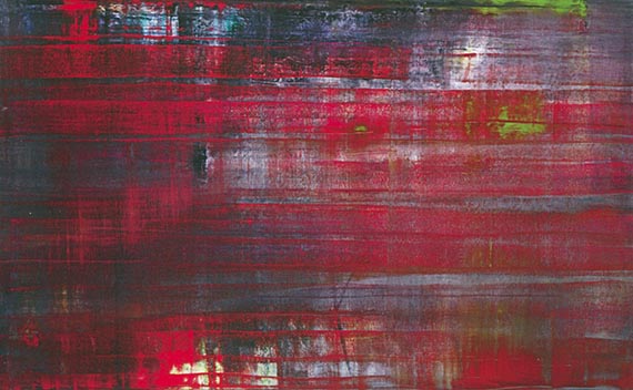 Abbildung zu: Gerhard Richter, Red, 1994, Öl auf Leinwand, The National Museum of Modern Art, Tokyo. © Gerhard Richter 2025 (0125)