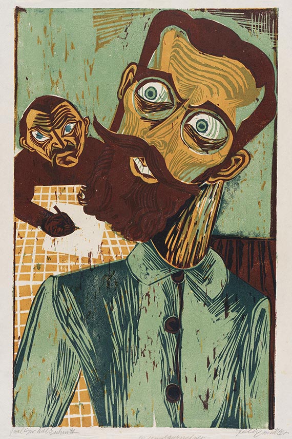 Conrad Felixmüller - Versammlungsredner