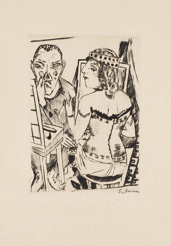 Max Beckmann - Jahrmarkt - Weitere Abbildung