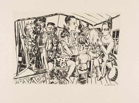 Max Beckmann - Jahrmarkt - Weitere Abbildung
