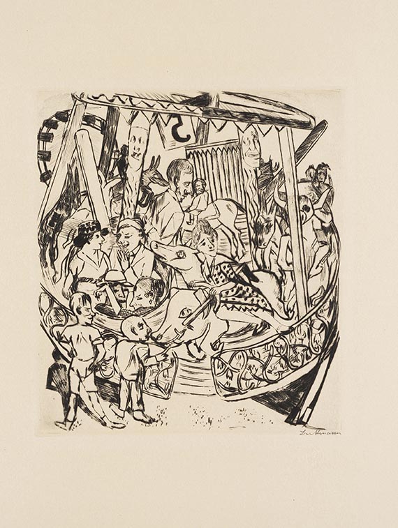 Max Beckmann - Jahrmarkt - Weitere Abbildung