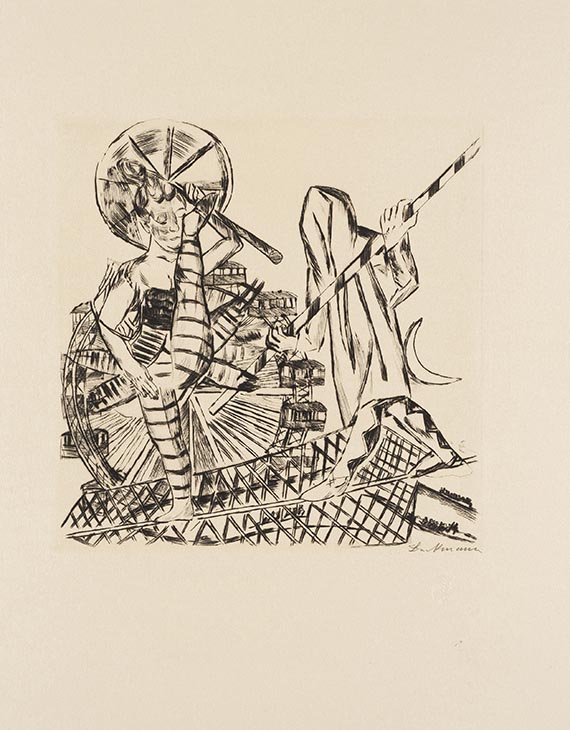 Max Beckmann - Jahrmarkt - Weitere Abbildung