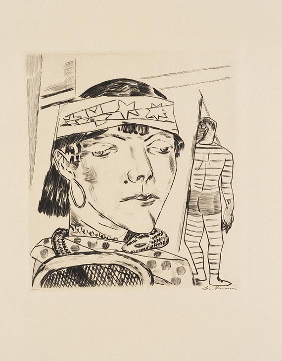 Max Beckmann - Jahrmarkt - Weitere Abbildung