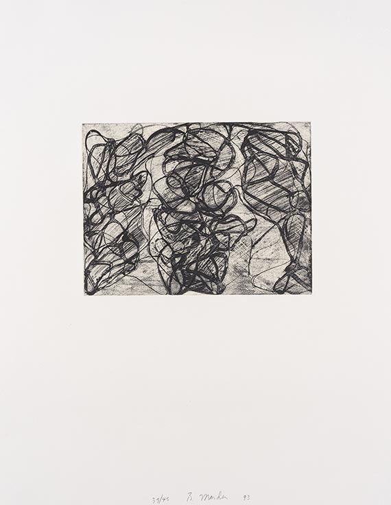 Brice Marden - After Botticelli 1-5 - Weitere Abbildung