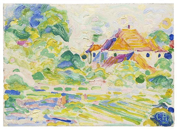 Herrmann - Schloss Pretzfeld hinter Bäumen