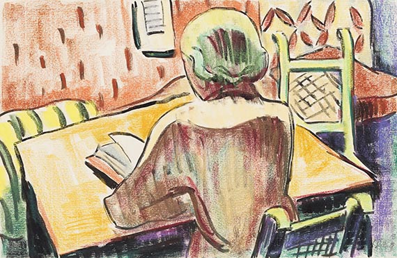 Schmidt-Rottluff - Beim Lesen