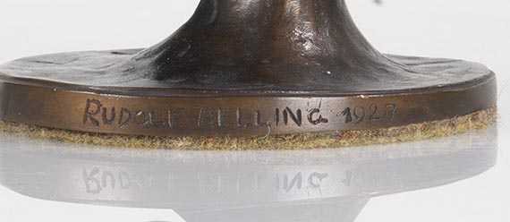 Rudolf Belling - Bildnis Alfred Flechtheim - Weitere Abbildung