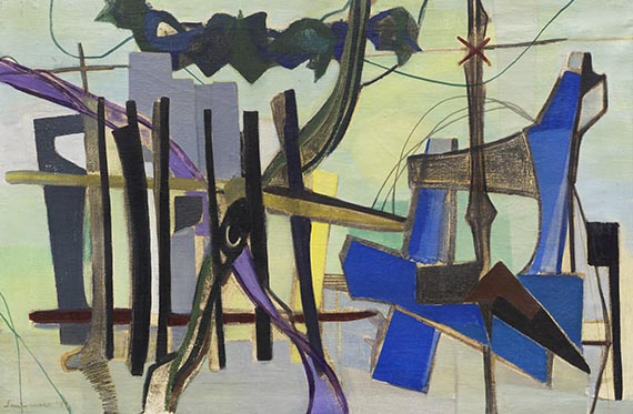 Giuseppe Santomaso - La Vite Viola