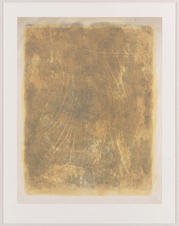 Gotthard Graubner - Ohne Titel - Rahmenbild