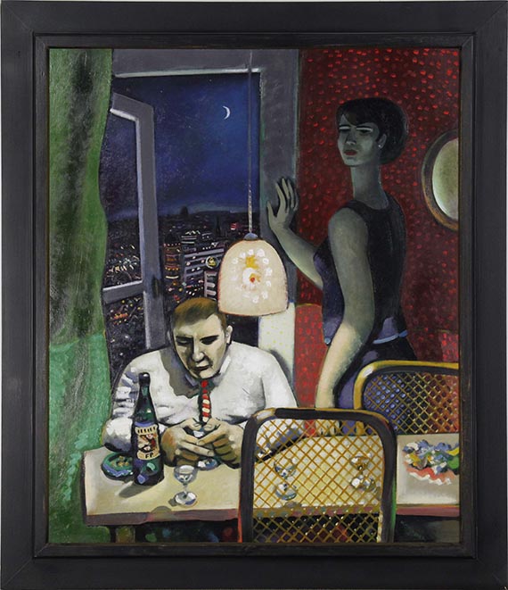 Wolfgang Mattheuer - Nach der Party - Rahmenbild