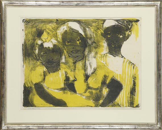 Emil Nolde - Fischerkinder - Rahmenbild