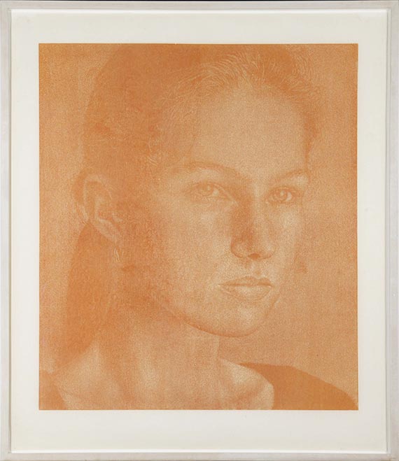 Franz Gertsch - Vera - Rahmenbild
