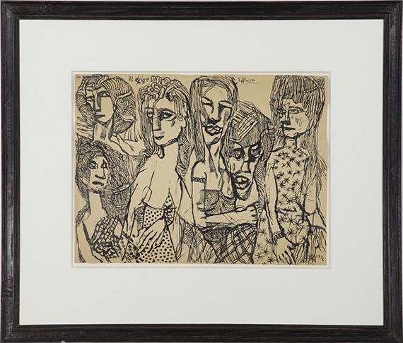 Louis Soutter - Effluves - Il exige un porto - Rahmenbild