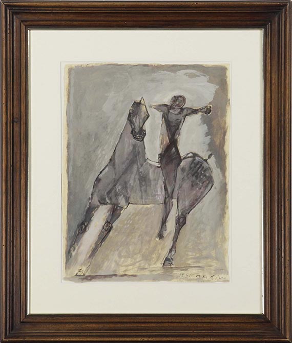 Marino Marini - Giocoliere - Rahmenbild