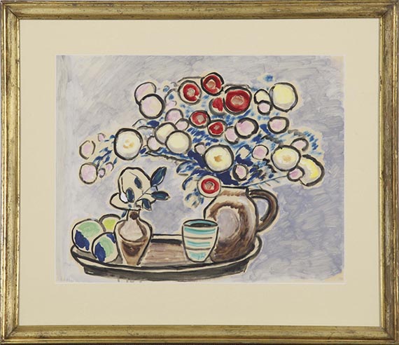 Gabriele Münter - Blumenstillleben - Rahmenbild